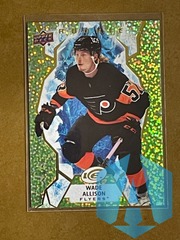 2021-22 UD ICE Green Rookies #127 Wade Allison Philadelphia Flyers